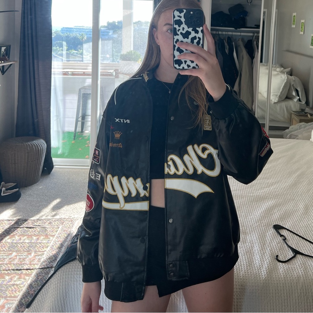 Vintage Oversized Bomber